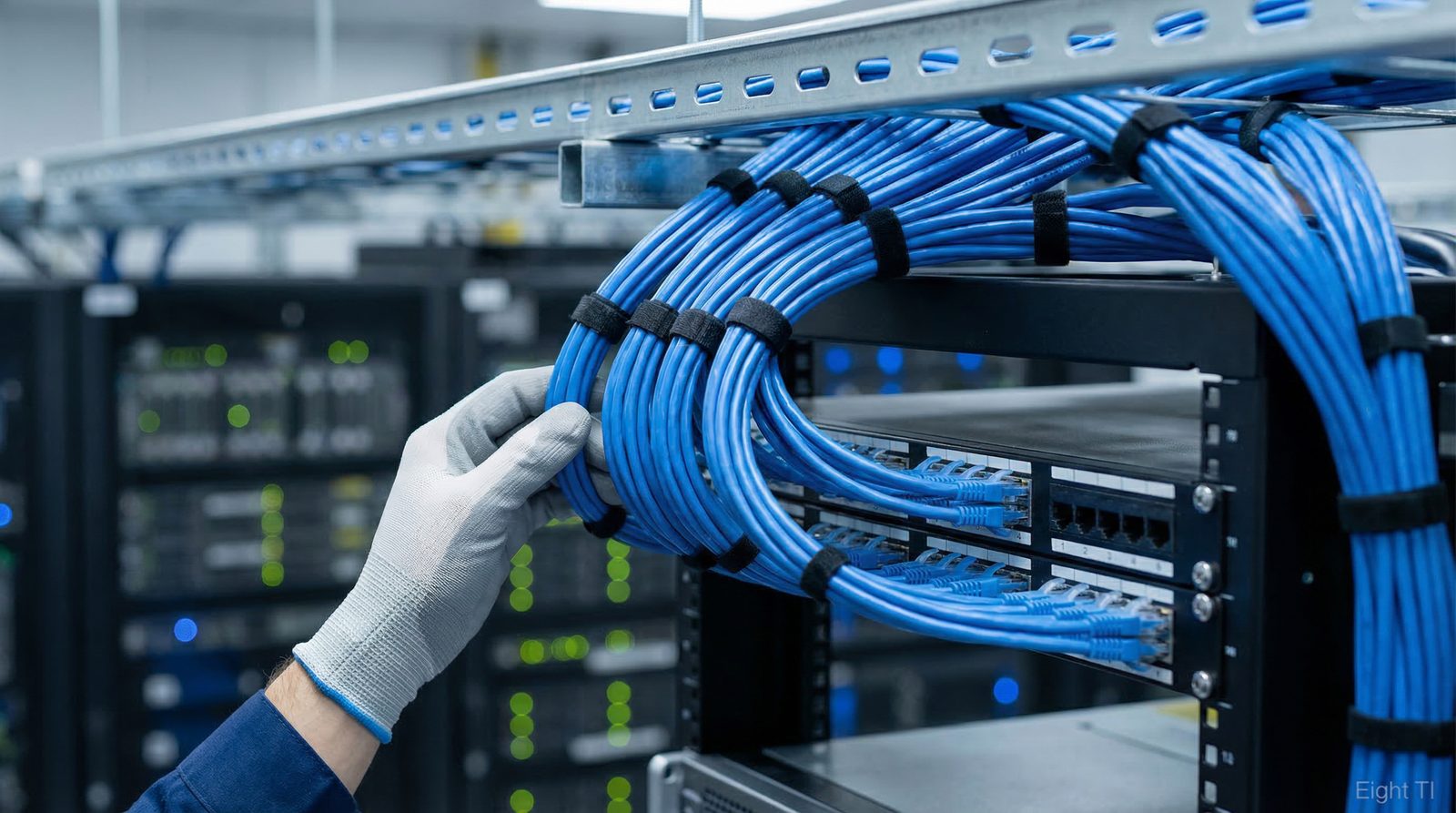 Instalação profissional de WiFi corporativo