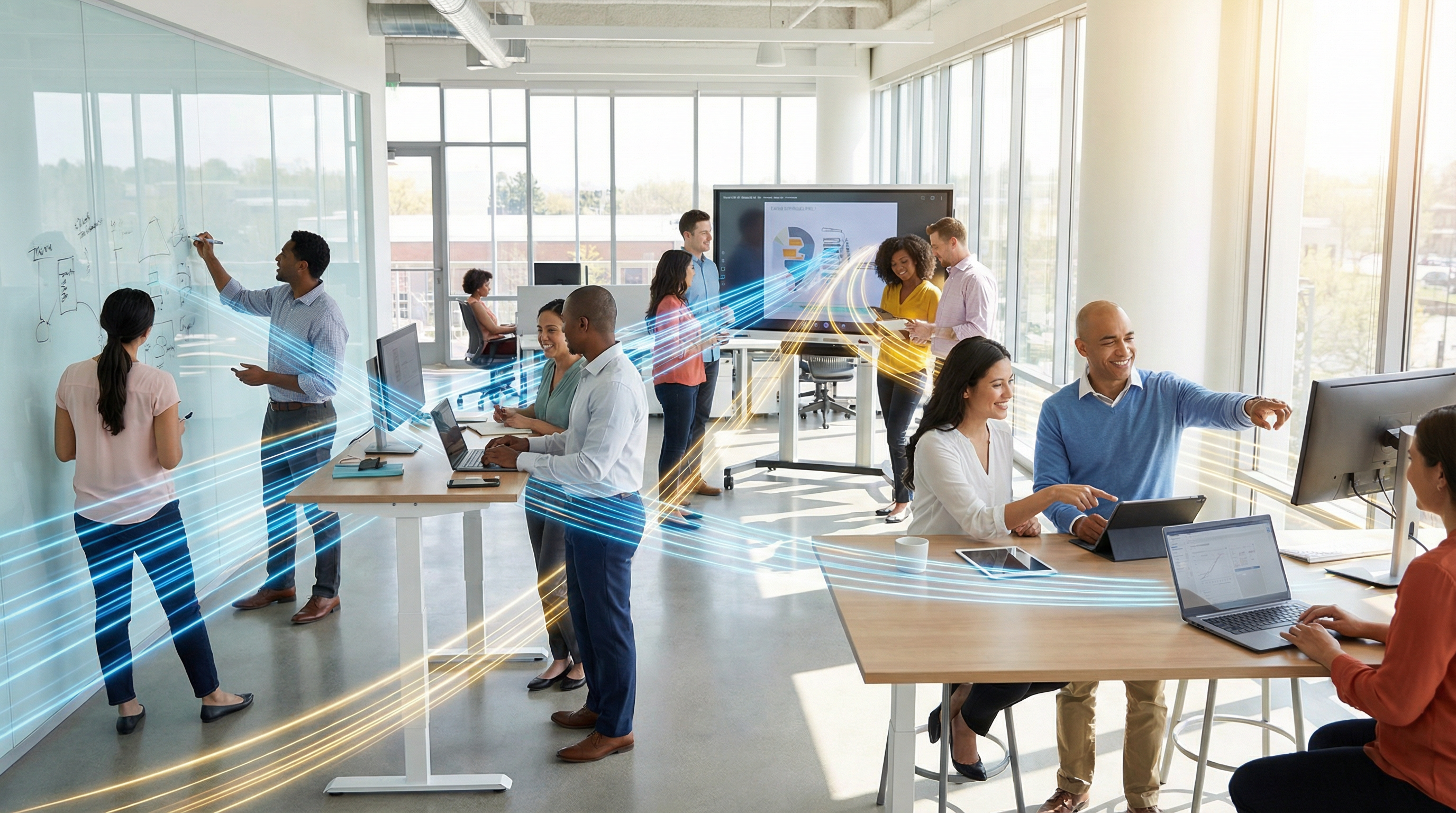 Produtividade e inovação impulsionadas por rede de alta performance