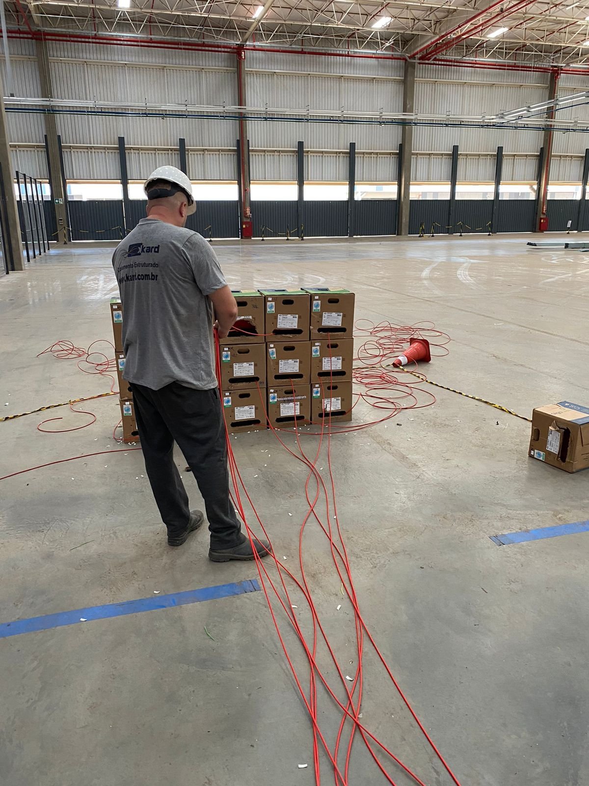 Cabeamento Estruturado Industrial Eight TI